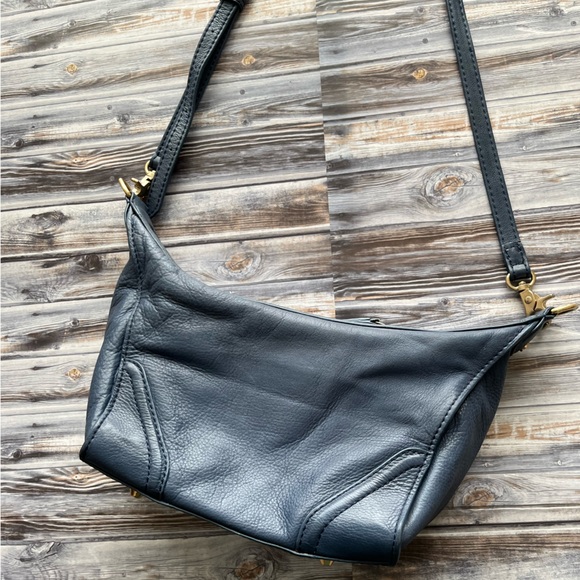 Foley + Corinna Blue leather crossbody purse - Picture 10 of 15